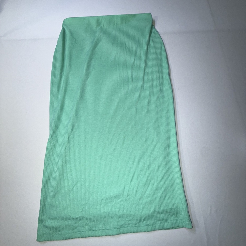NEW AFRM Ribbed Midi Skirt Bodycon Stretch Casual‎ Career New with Tags Small